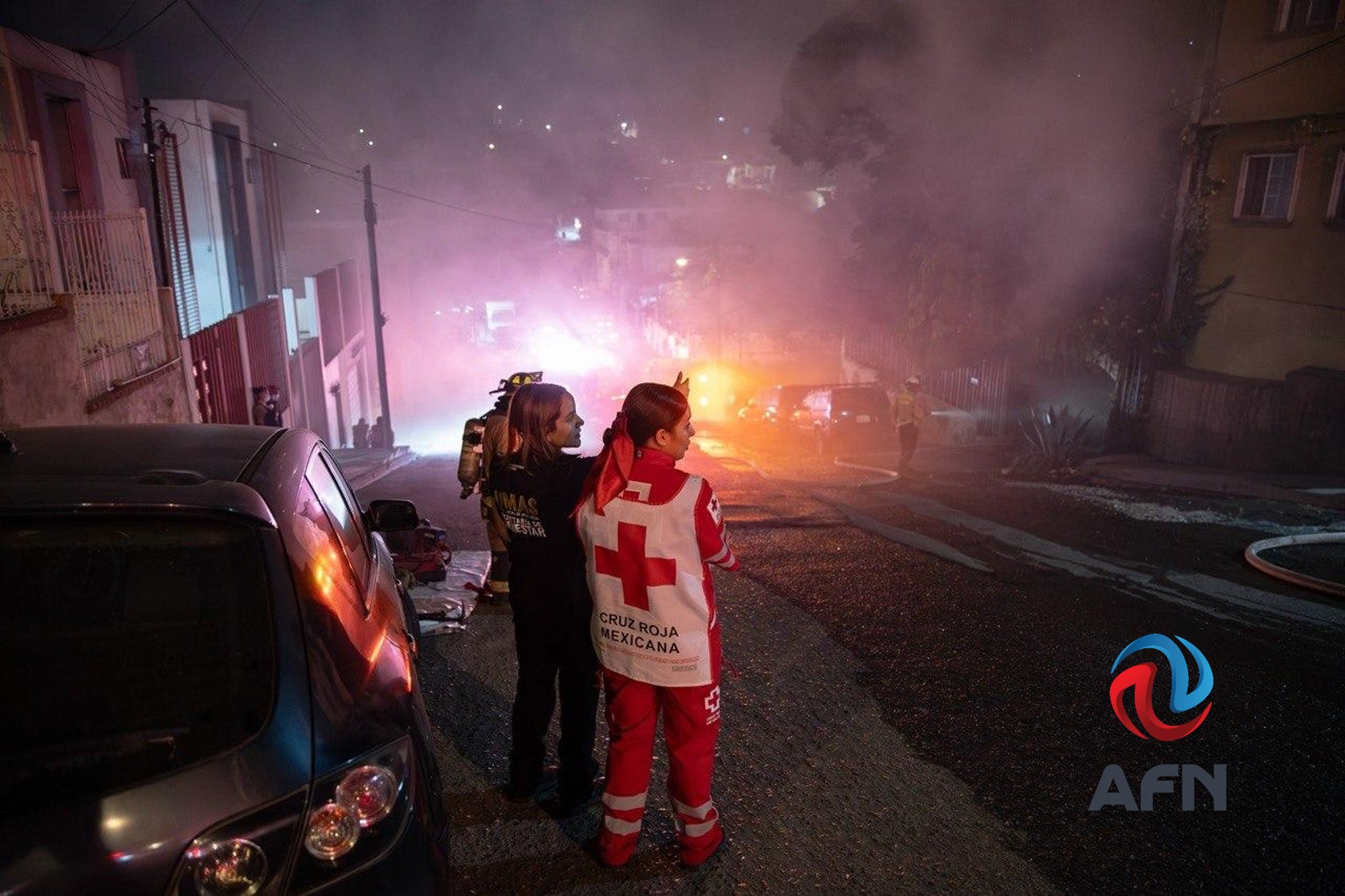 Mueren dos jóvenes en un incendio en la colonia Postal 