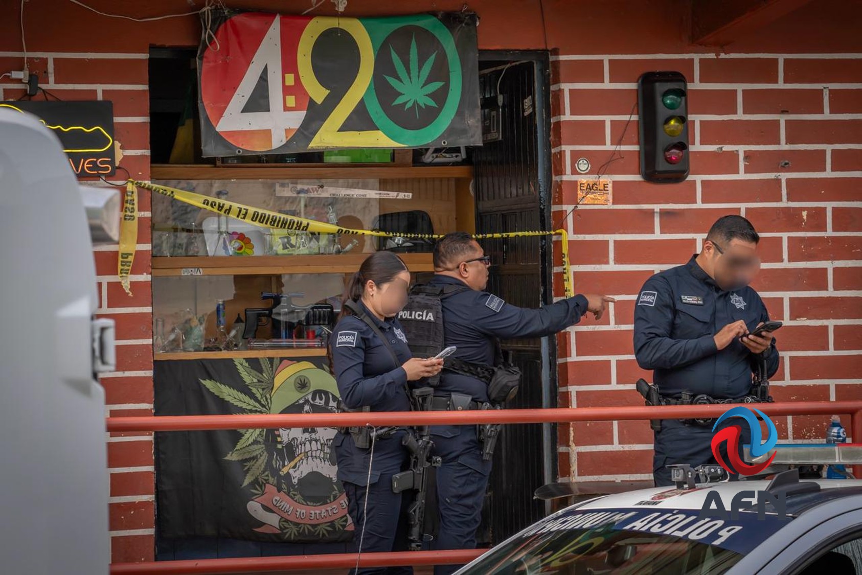 Asesinan a empleado de establecimiento dedicado a la venta de pipas 