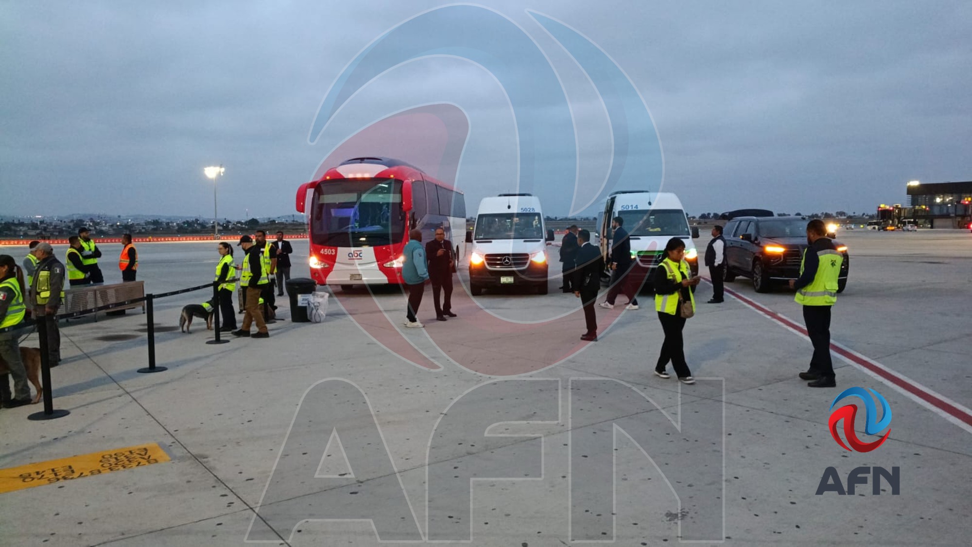 Llega selección de Irán a Tijuana
