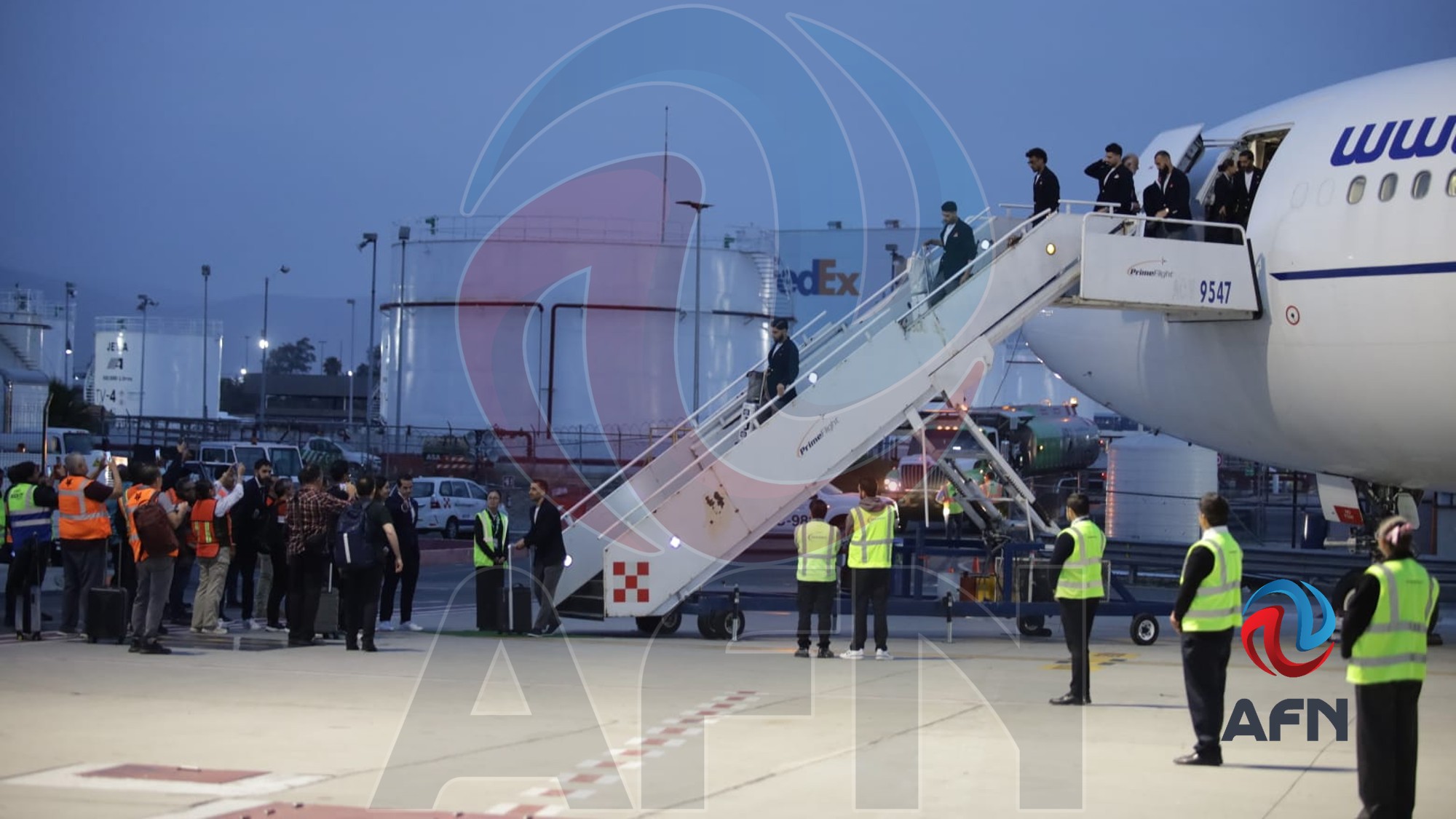 Llega selección de Irán a Tijuana