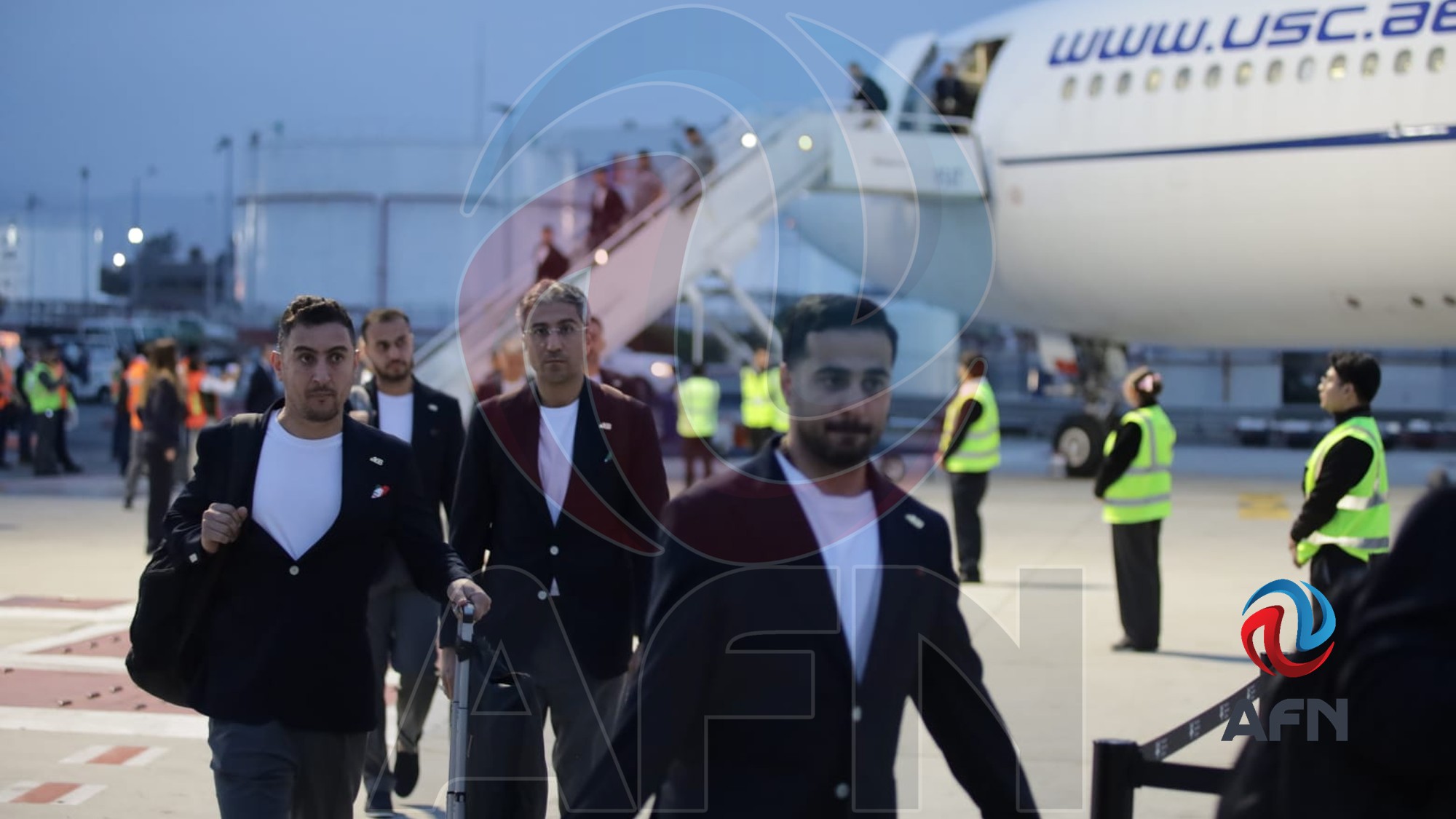 Llega selección de Irán a Tijuana