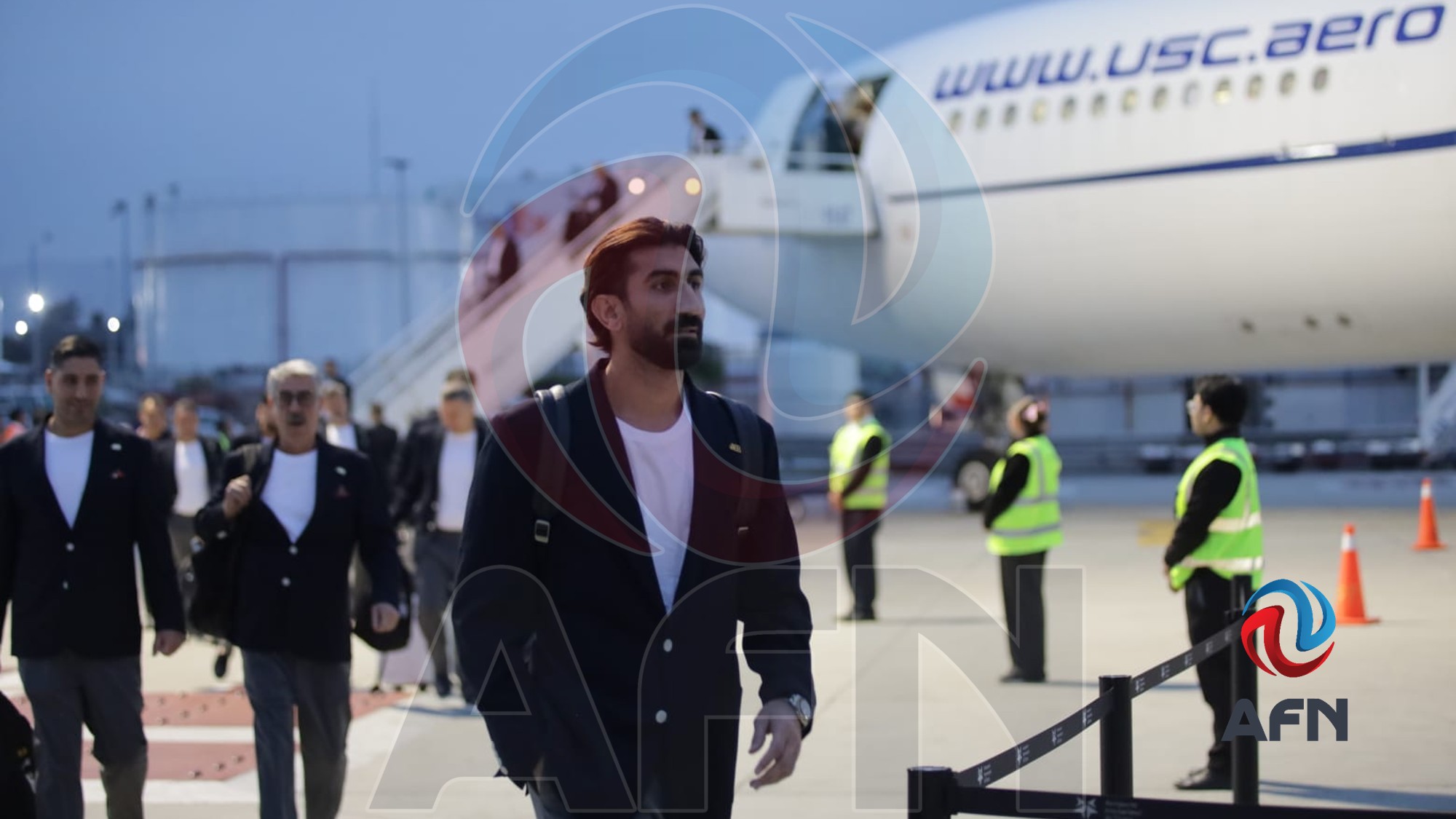 Llega selección de Irán a Tijuana