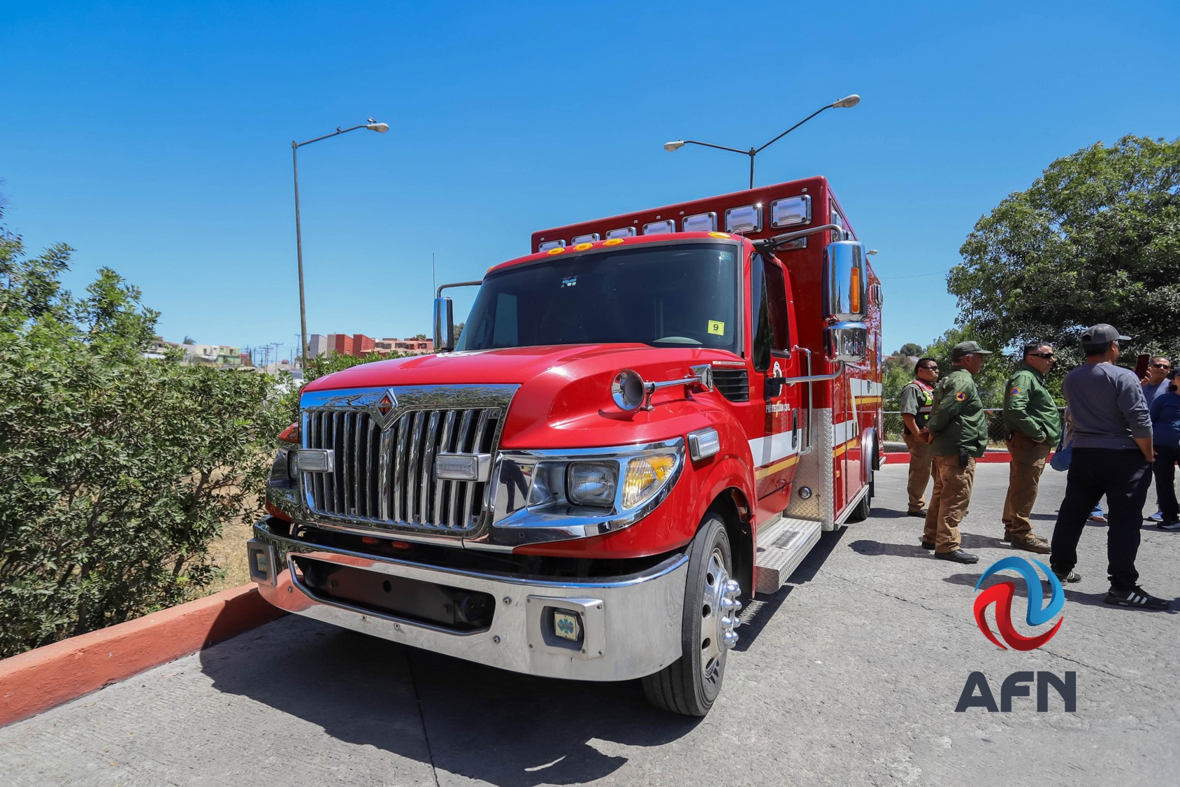 Ayuntamiento de Tijuana instaló servicio de ambulancia permanente en Santa Fe