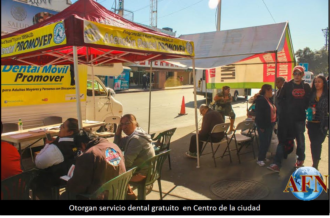 Dan servicio dental gratuito en Zona Centro