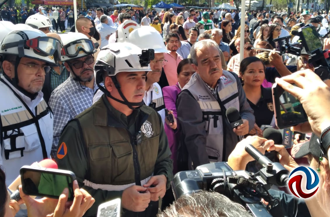 Falta mucha cultura sobre simulacros de sismo: Protección Civil 