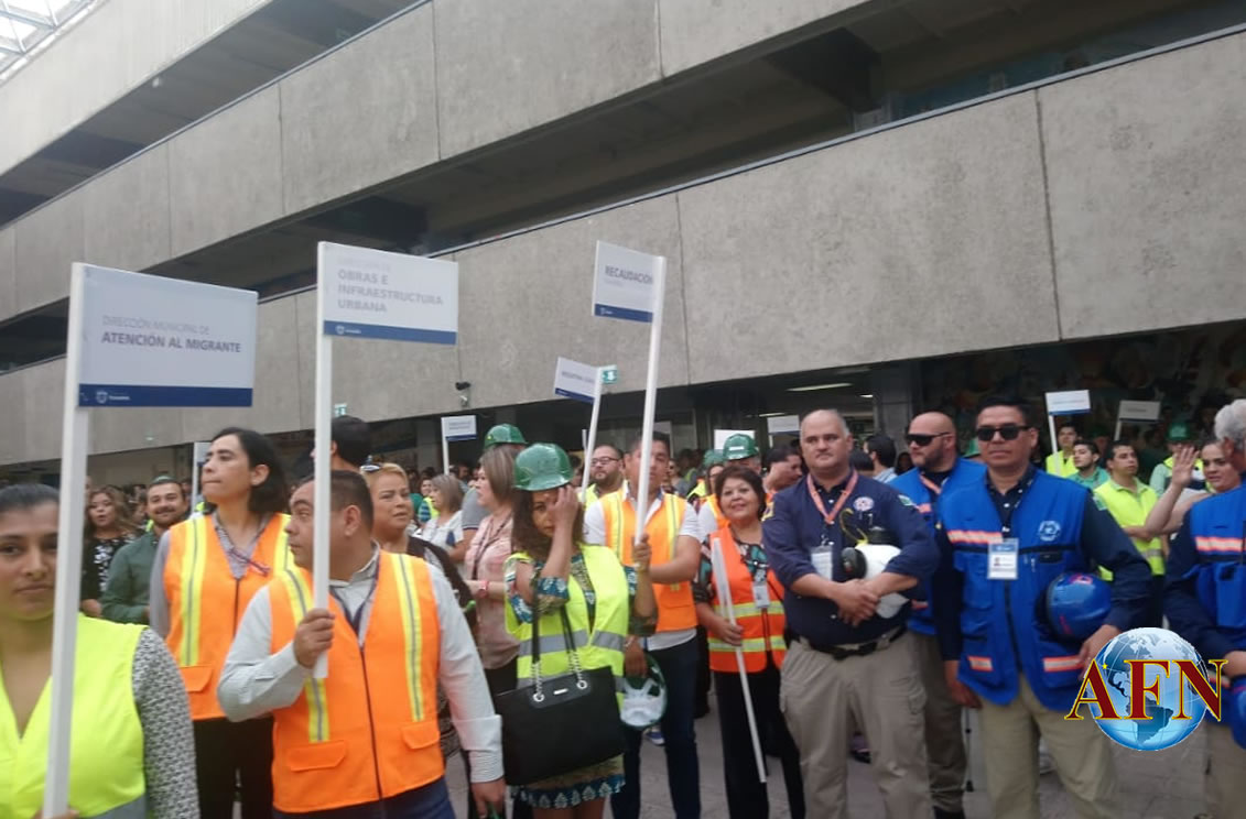 Realizan simulacro; no hubo víctimas