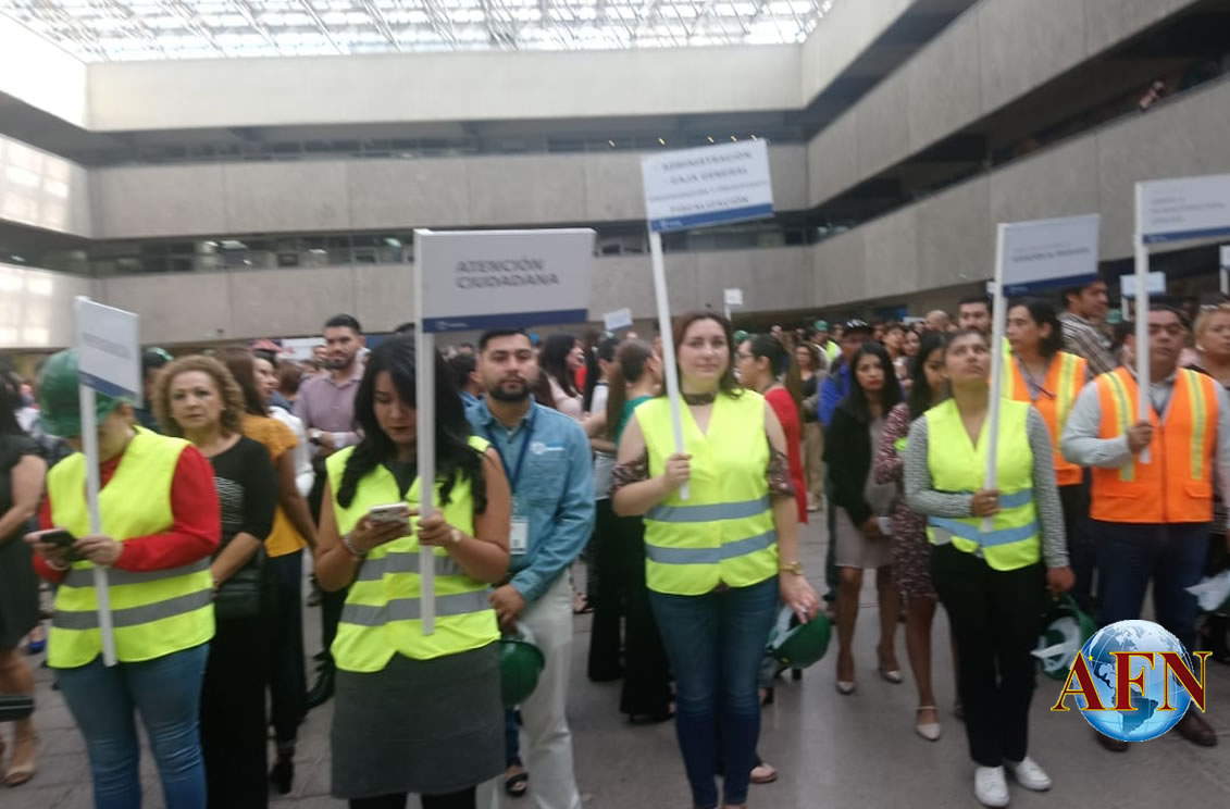 Realizan simulacro; no hubo víctimas