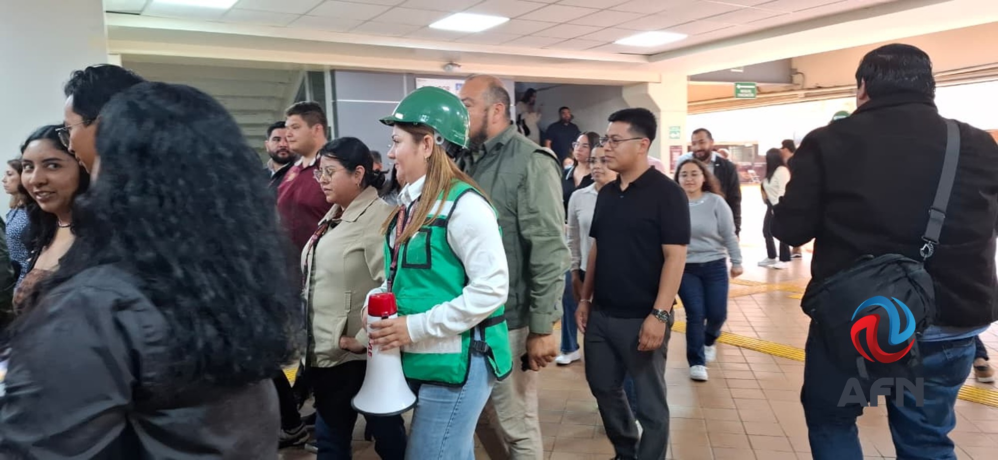 Realizaron simulacro de sismo en Palacio Municipal