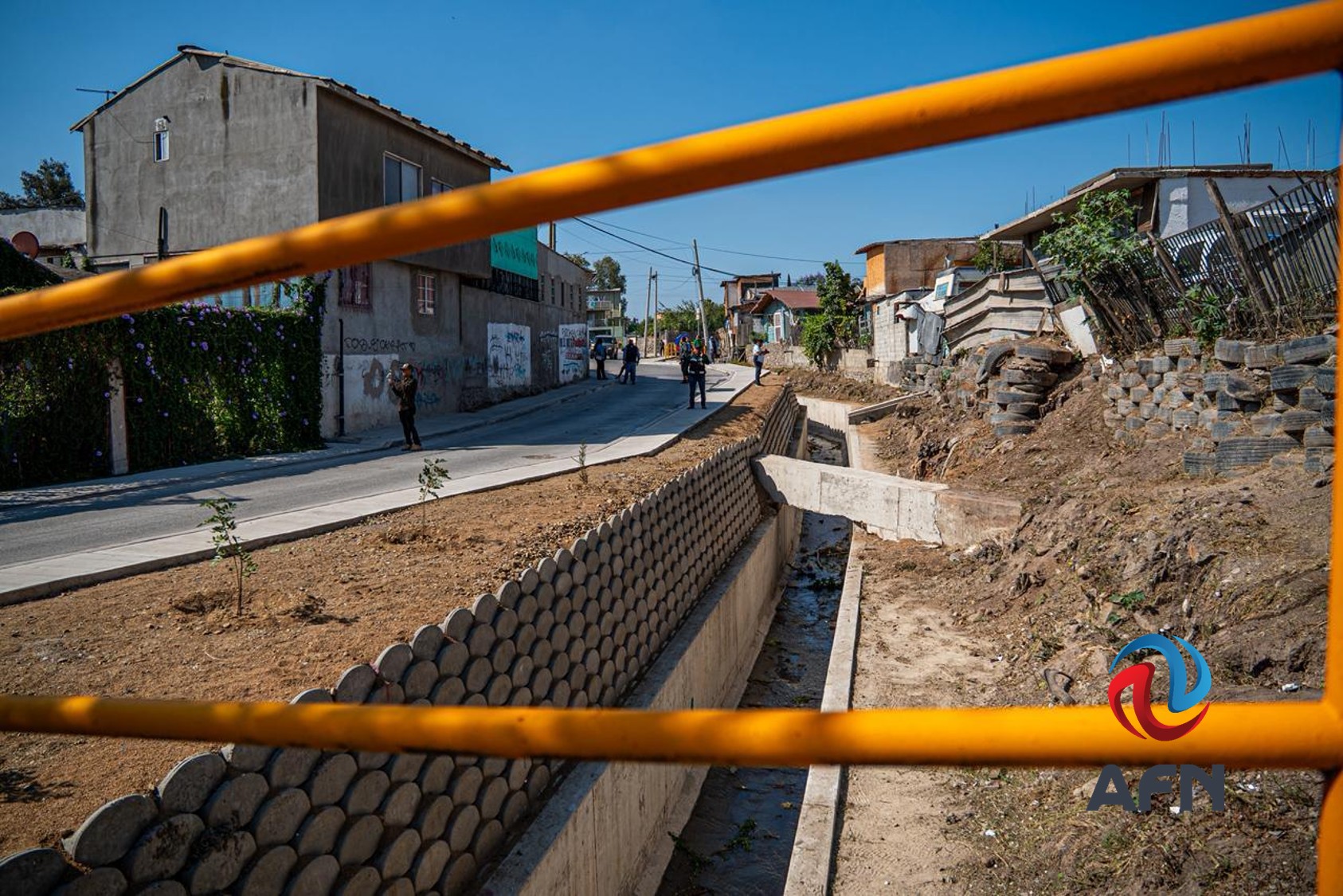 Inauguran sistema de drenaje pluvial en la colonia Valle Verde