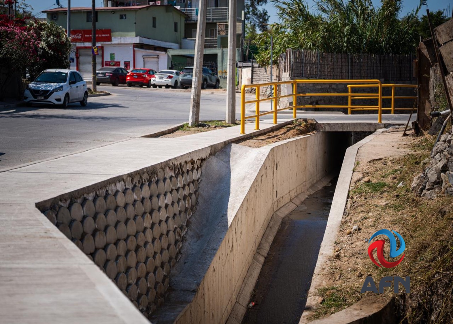 Inauguran sistema de drenaje pluvial en la colonia Valle Verde