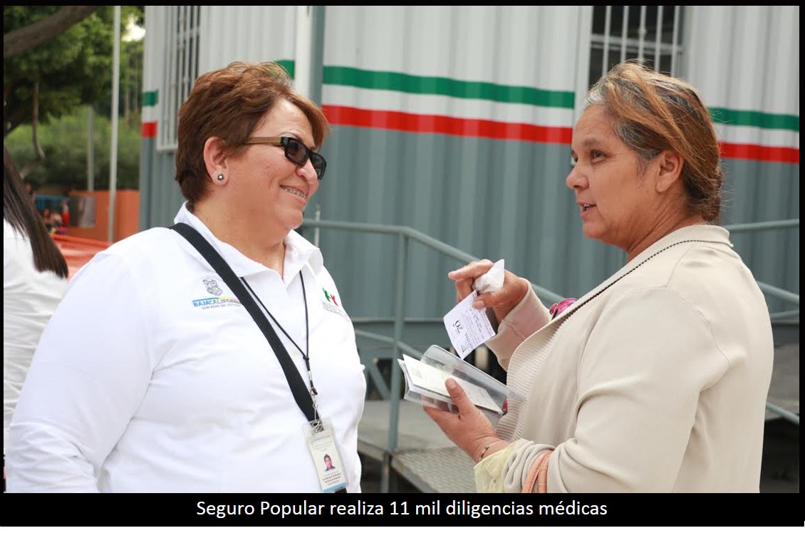 Seguro Popular realiza 11 mil diligencias médicas