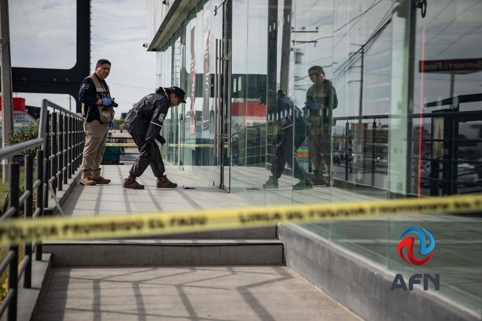 Asaltan sucursal del banco HSBC en el bulevar Casa Blanca