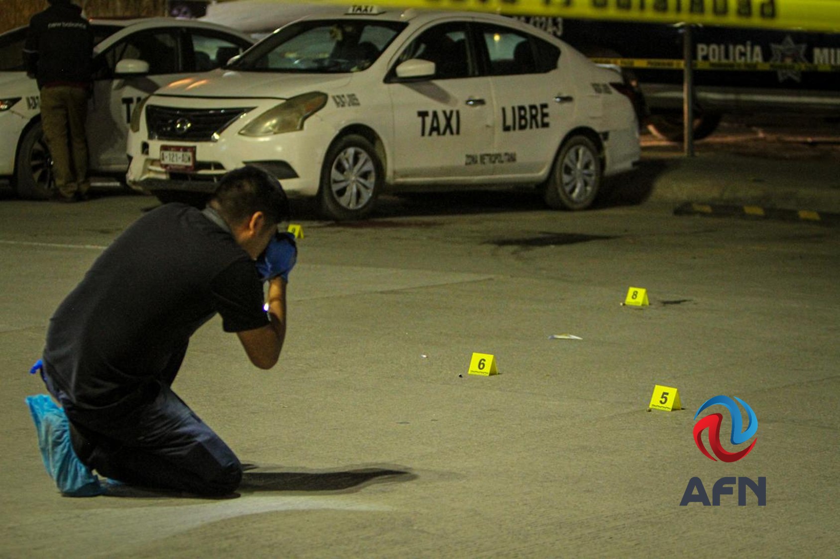 Disparan contra taxistas en Villa del Campo; hay cuatro heridos