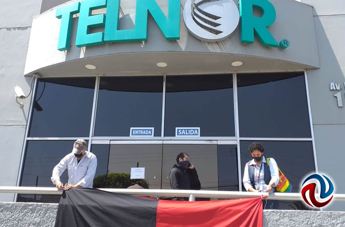 Estalla huelga Telnor, piden respeto a sus derechos laborales