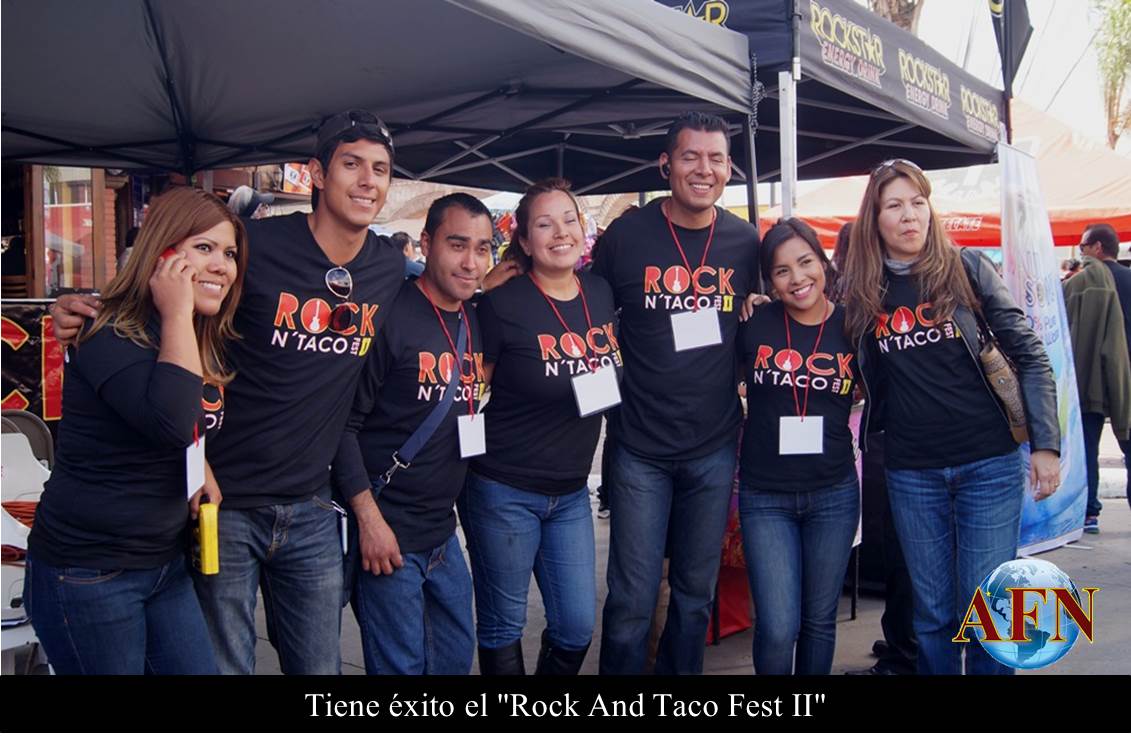 Tiene éxito el Rock And Taco Fest II