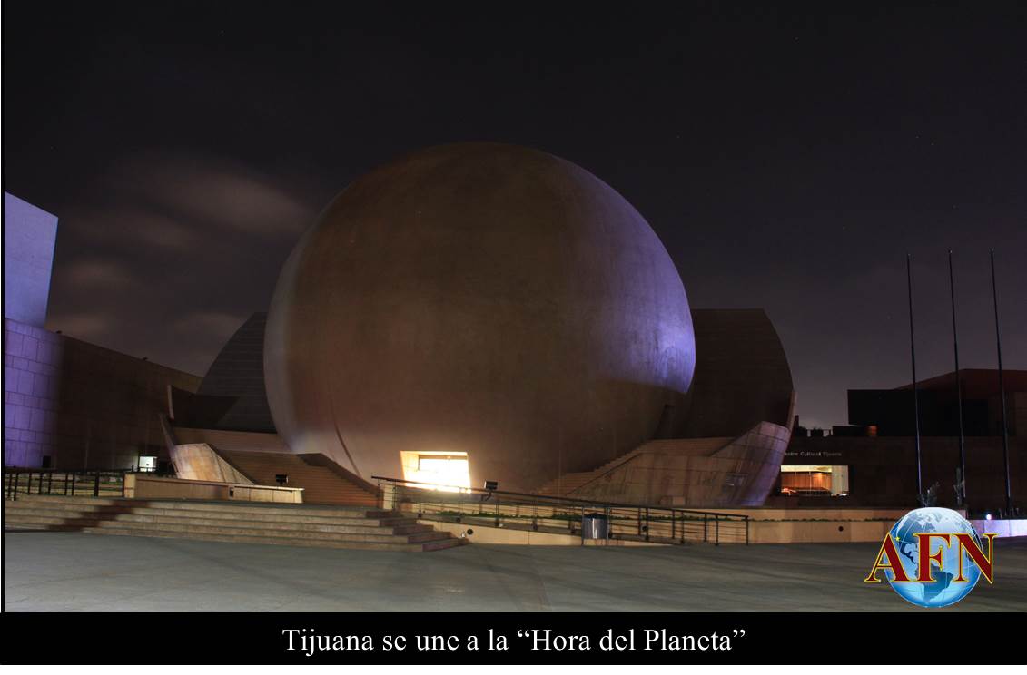 Tijuana se une a la Hora del Planeta