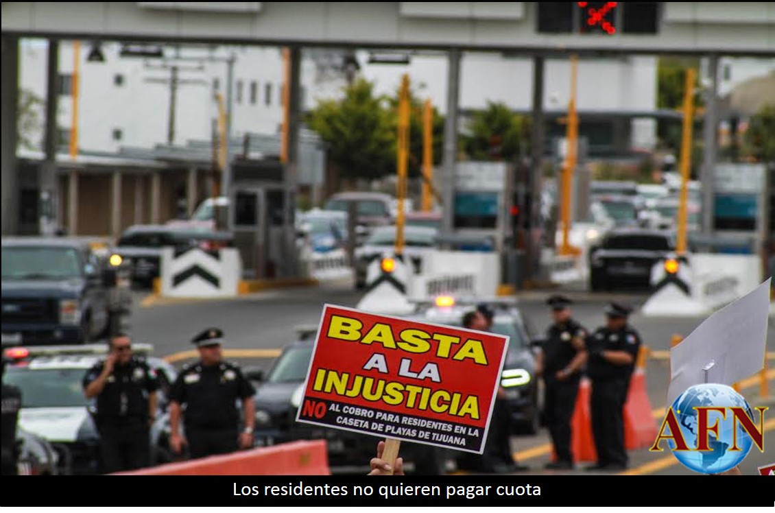 Toman casetas residentes de playas