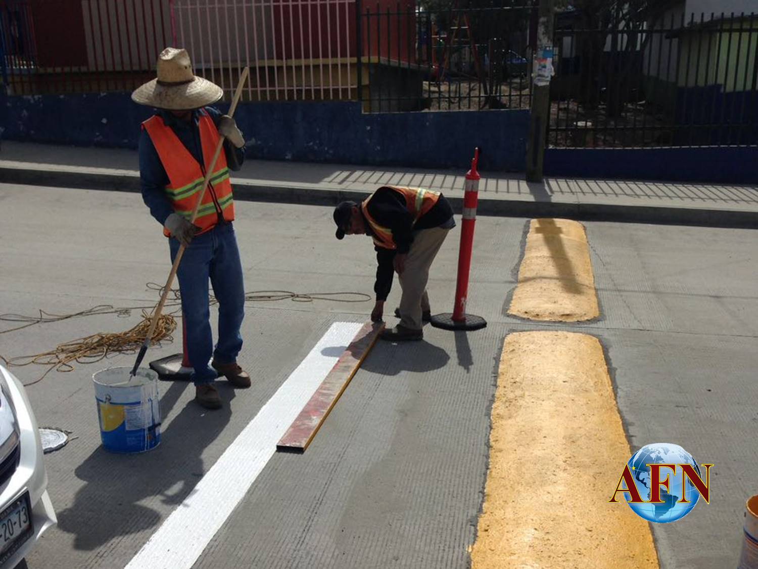 Trabajan cuadrillas de obras públicas