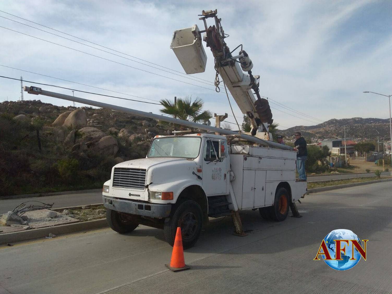 Trabajan cuadrillas de obras públicas