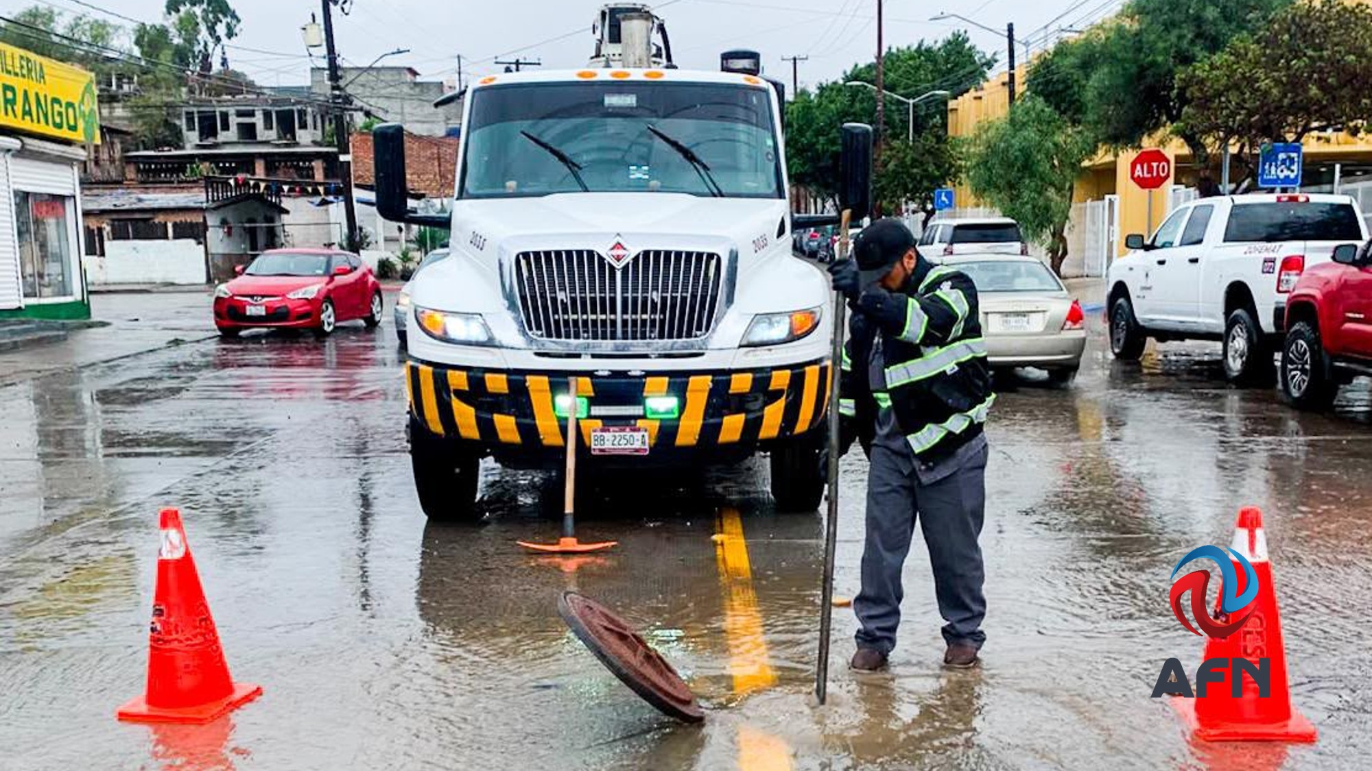 Atiende la CESPT afectaciones por las fuertes lluvias