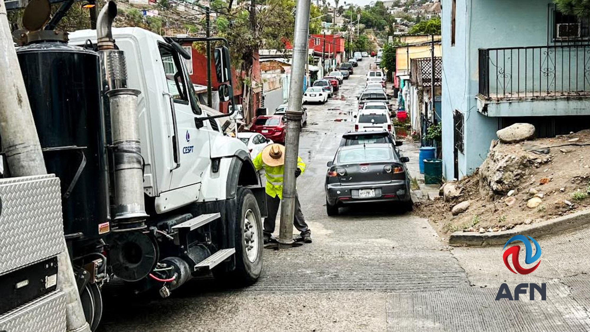 Atiende la CESPT afectaciones por las fuertes lluvias