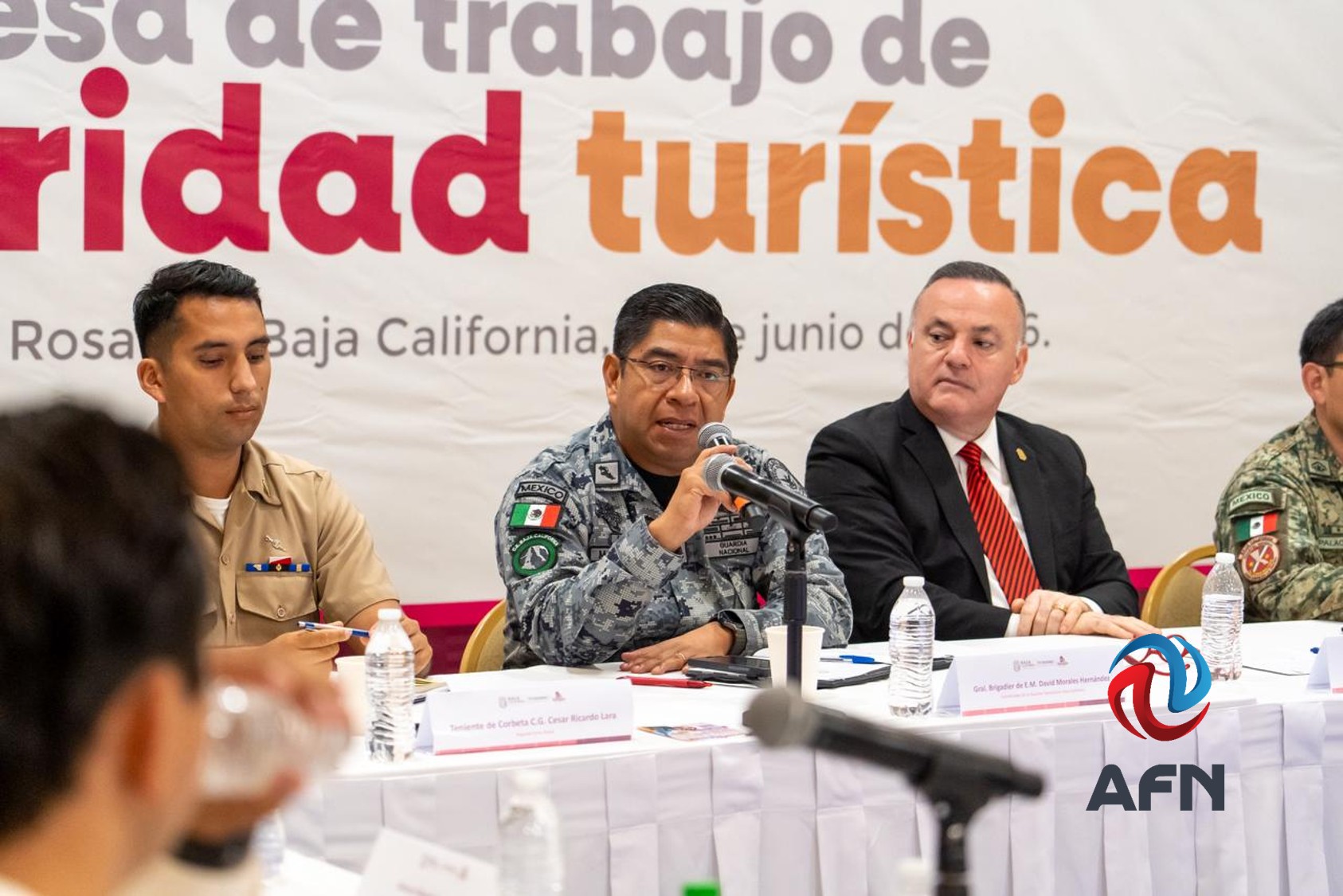Instalan mesa de trabajo de Seguridad Turística