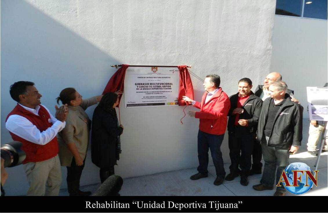 Rehabilitan Unidad Deportiva Tijuana