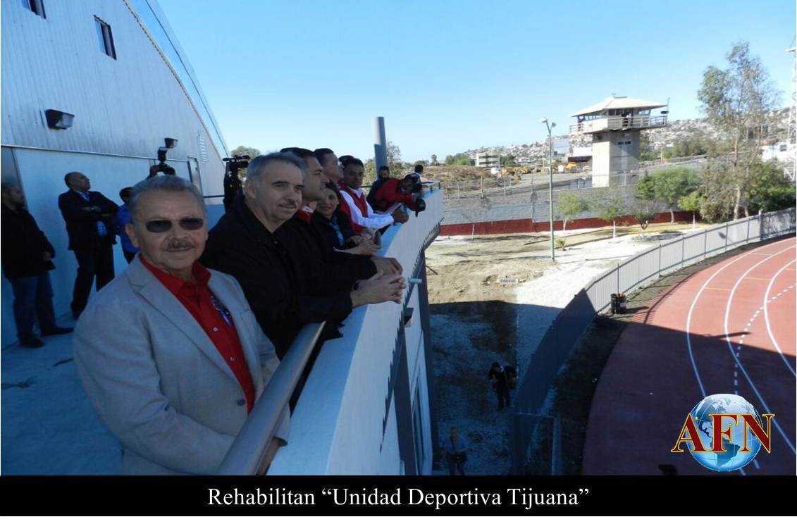 Rehabilitan Unidad Deportiva Tijuana