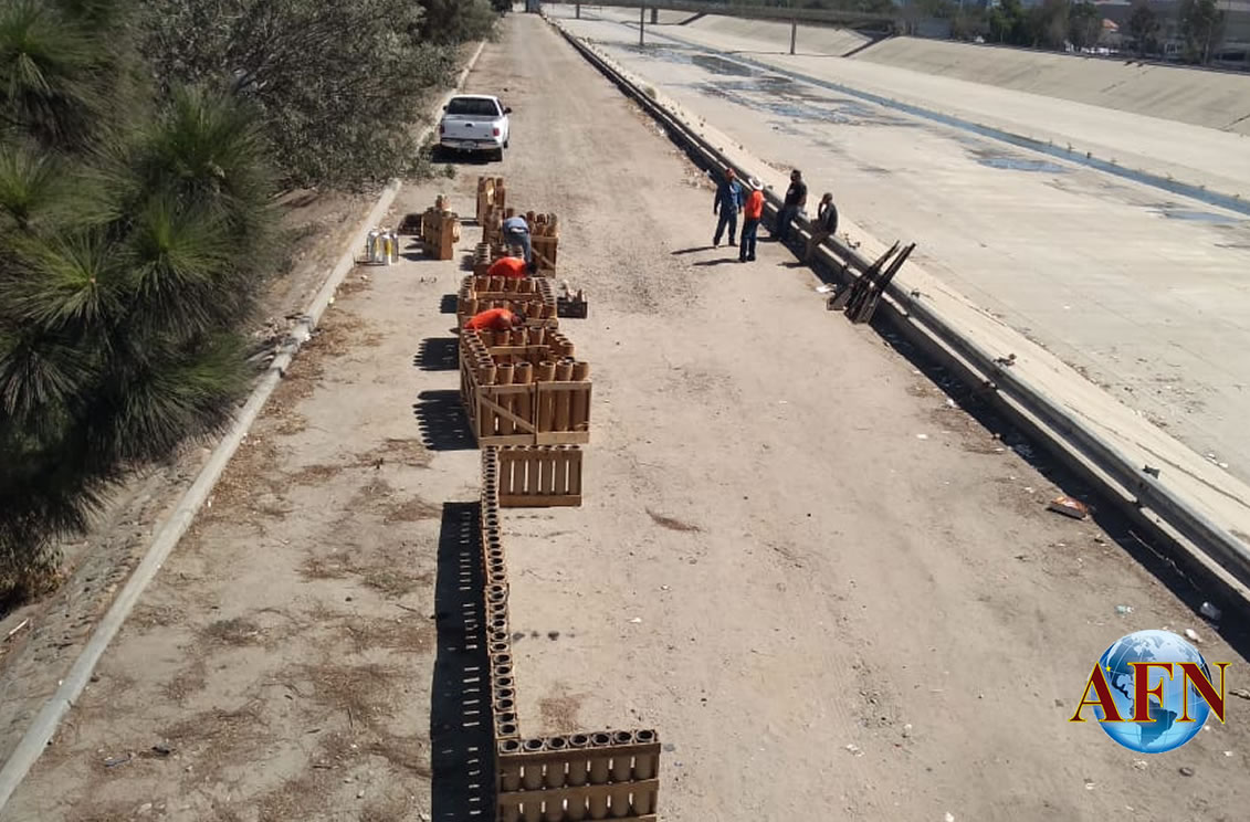 Vendimia y cohetes listos para la fiesta