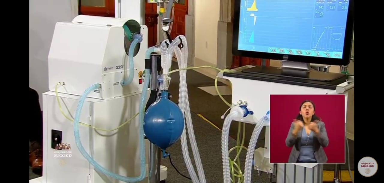Desarrollan ventiladores médicos con tecnología mexicana