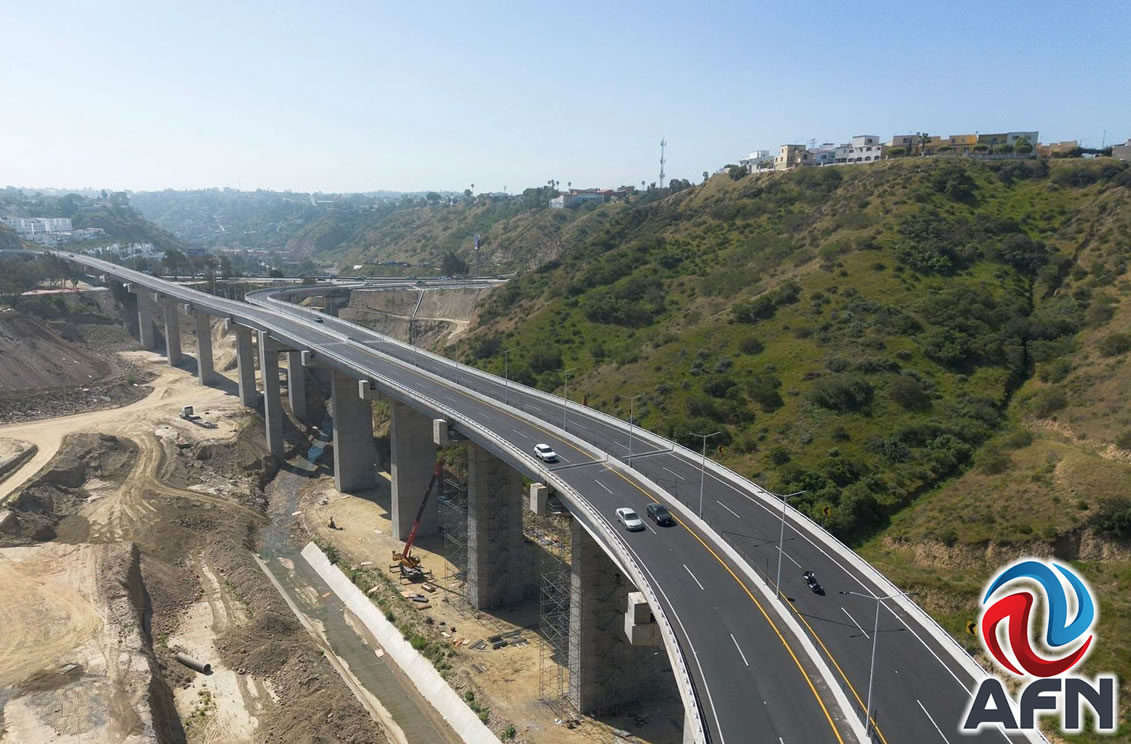 Inauguran la segunda etapa del Viaducto Elevado en Tijuana