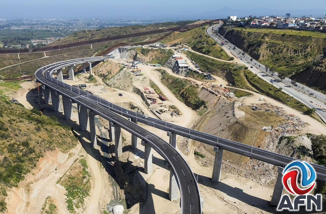 Inauguran la segunda etapa del Viaducto Elevado en Tijuana