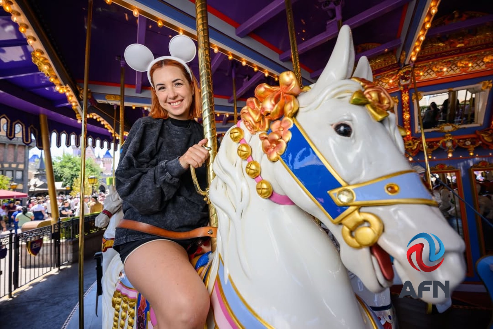 Fátima y José María Torre visitaron Disneyland Resort