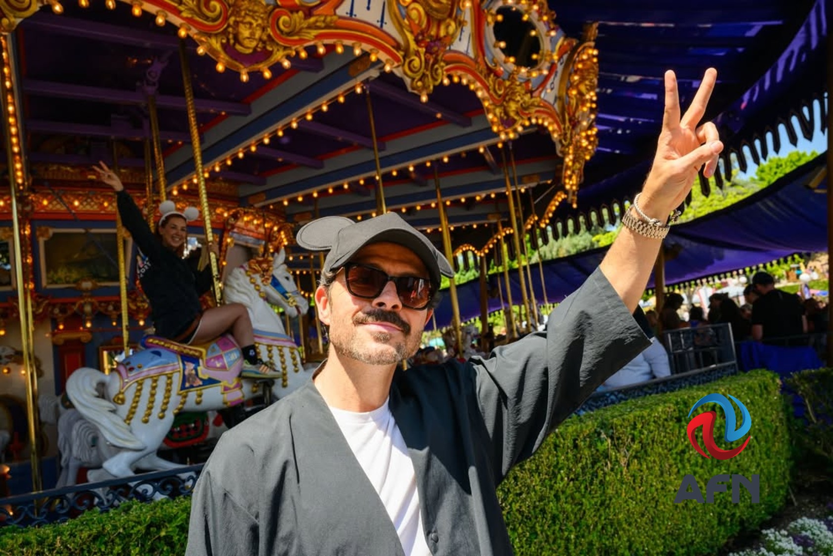 Fátima y José María Torre visitaron Disneyland Resort