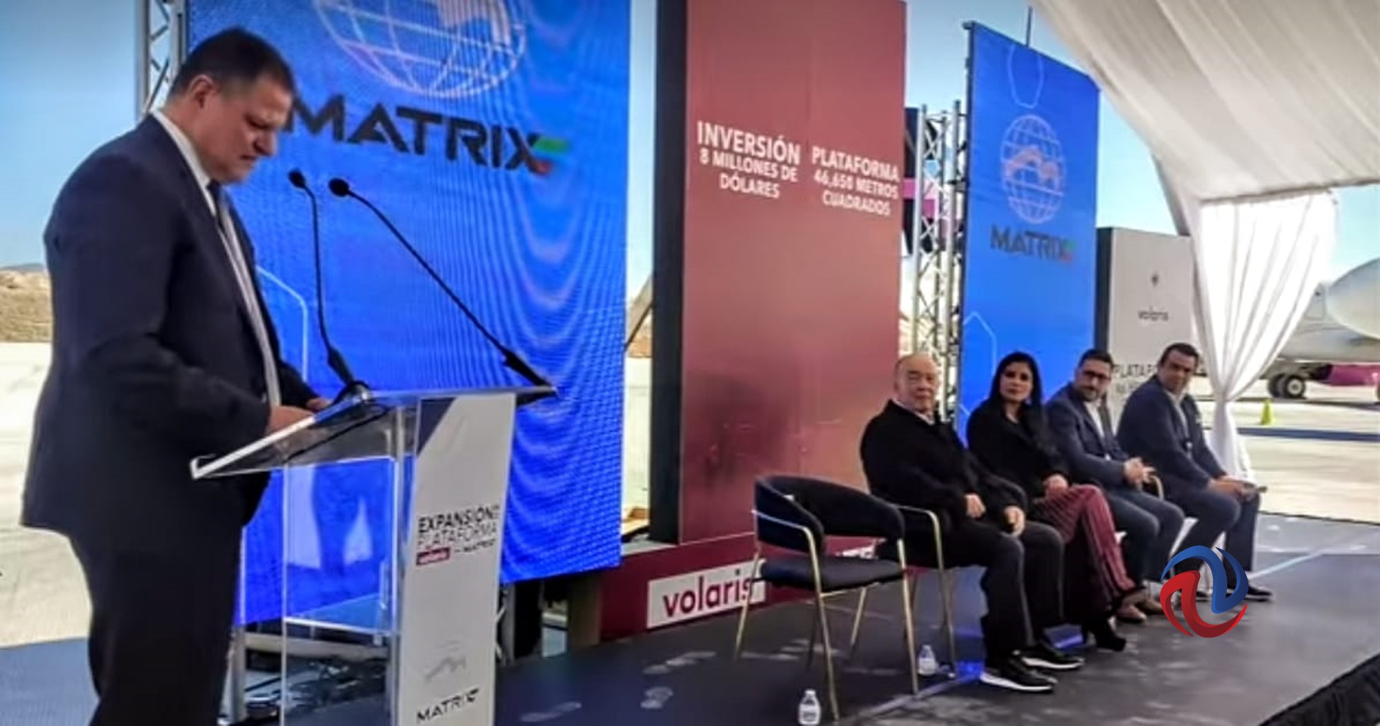 Inauguran expansión de plataforma Volaris-Matrix