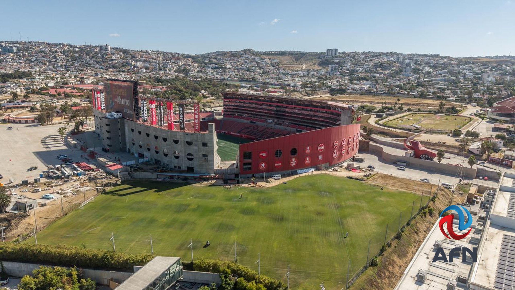 Refuerzan vigilancia en el Estadio Caliente previo a la llegada de la selección de Irán