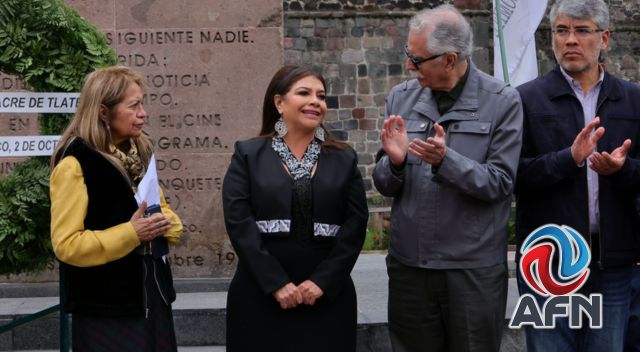 Conmemoran 57 años del suceso del 2 de octubre del 68