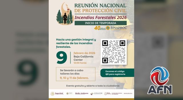 Será sede BC de reunión nacional sobre incendios forestales