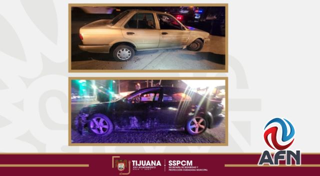 Detienen a un hombre y a una mujer que chocaron contra patrullas