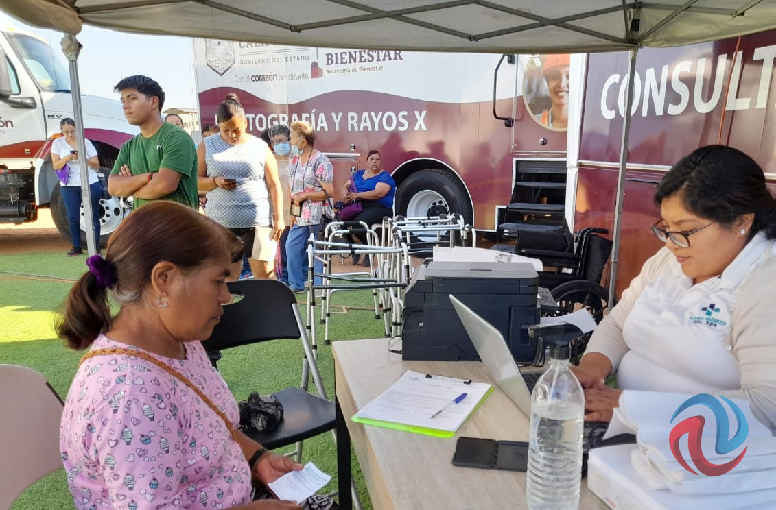 Instalaron unidades móviles de salud en la Sánchez Taboada