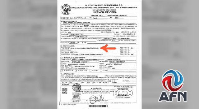 Derrumbe en Ensenada dejó un muerto; involucran a funcionaria municipal Derrumbe en Ensenada dejó un muerto; involucran a funcionaria municipal