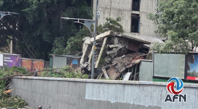 Colapsó un inmueble en la colonia Escandón de la CDMX, no hubo lesionados