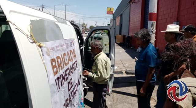 Han atendido a más de 600 personas en puntos de hidratación en Mexicali
