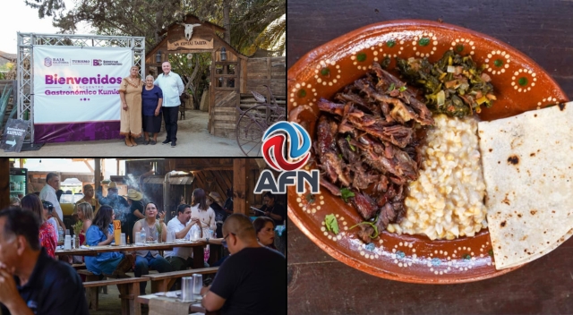 Gobierno del Estado impulsa la gastronomía Kumiai 