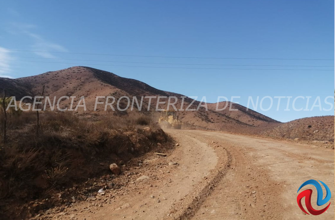 Rehabilitaron 52 kilómetros de terracería en Ensenada