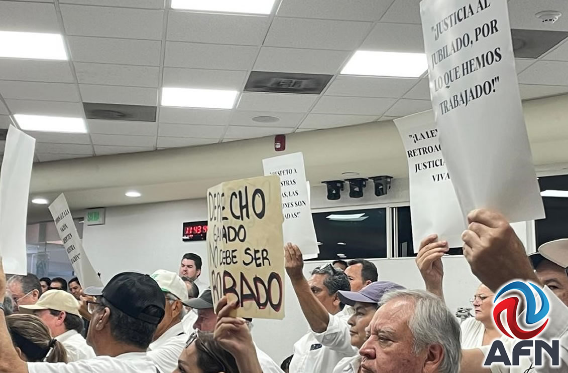 Congreso del Estado aprobó con 20 votos la reforma a pensiones y jubilaciones