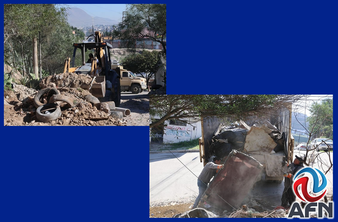Recolectan toneladas de basura en delegaciones por: Tijuana: Ciudad Limpia