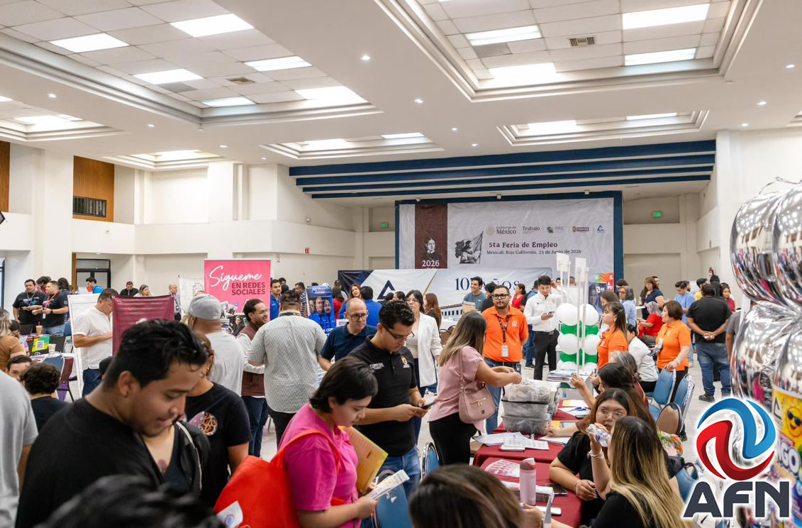 Ofertan más de mil vacantes en Feria de Empleo en Mexicali