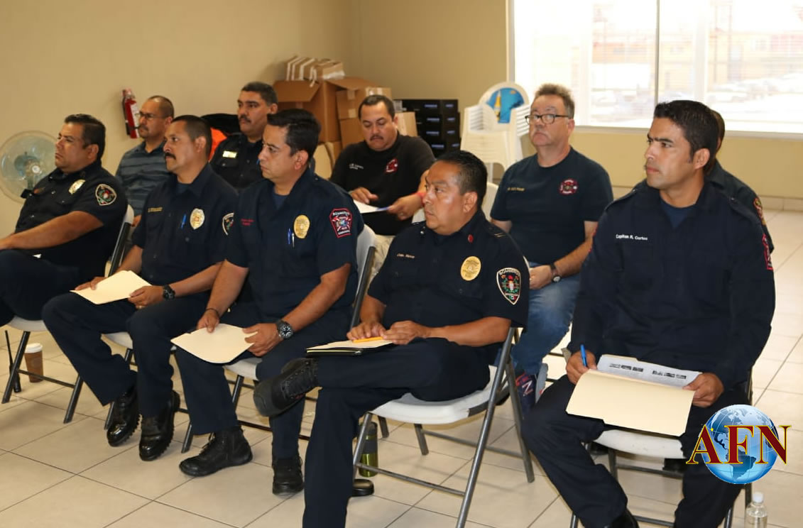 Bomberos se capacitan en incidentes