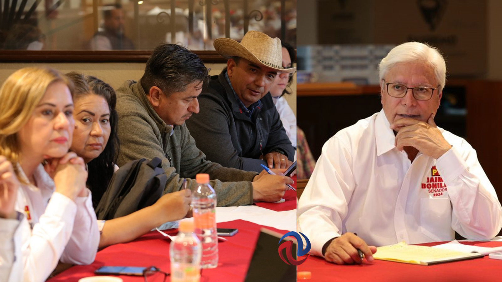 Bonilla se reúne con la estructura electoral del PT en Mexicali